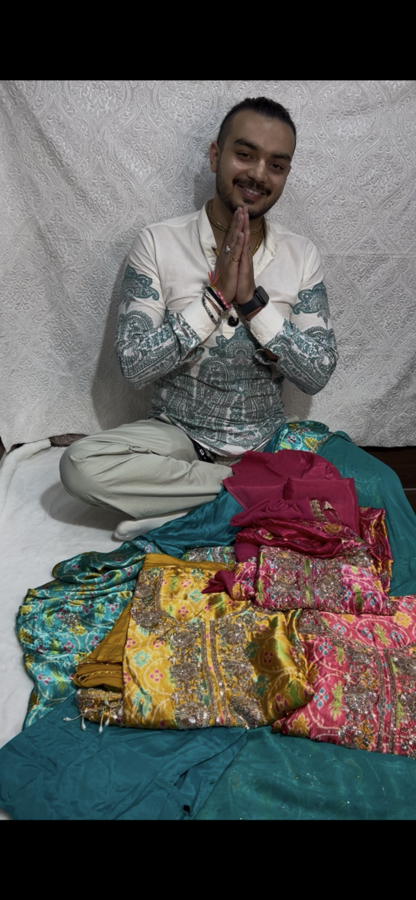 Video preview for Partywear Gajji Silk