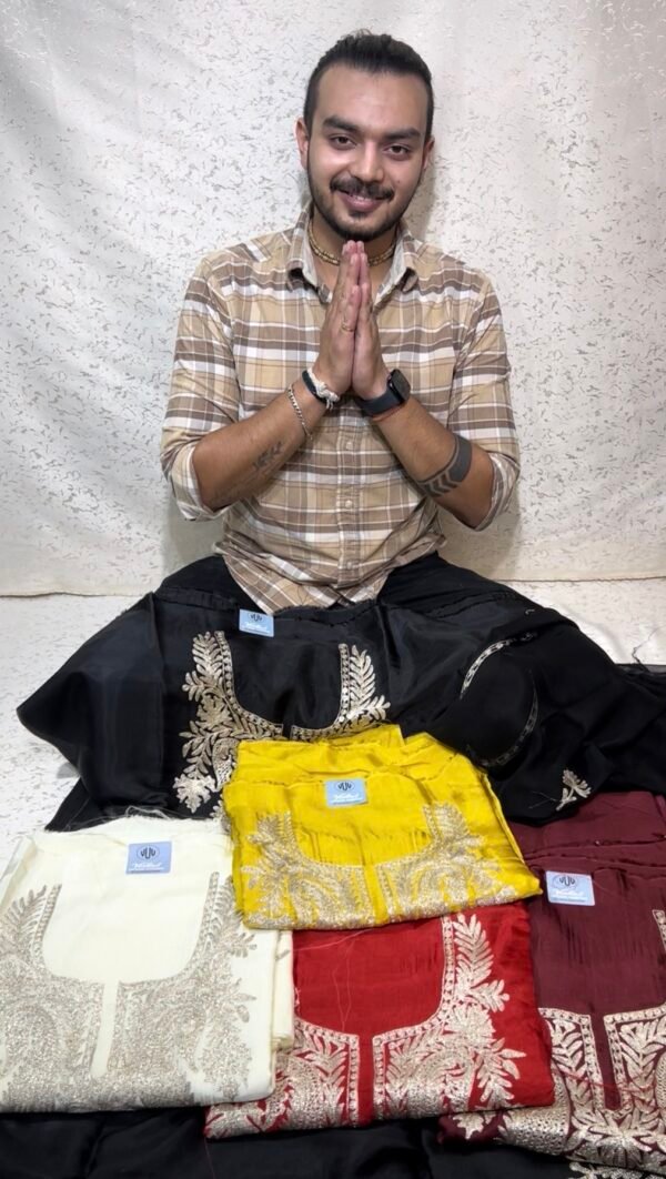 Kashmiri Tilla Work Suit