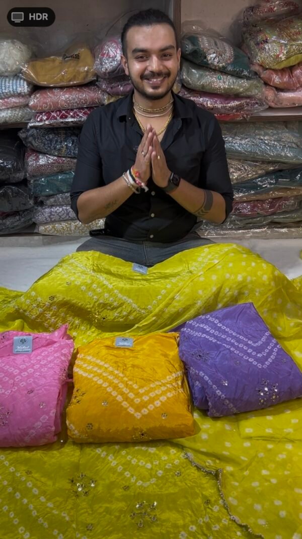 Video preview for Jaipuri Partywear Suit