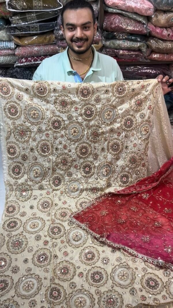 Video preview for Contrast Dupatta Heavy Suit