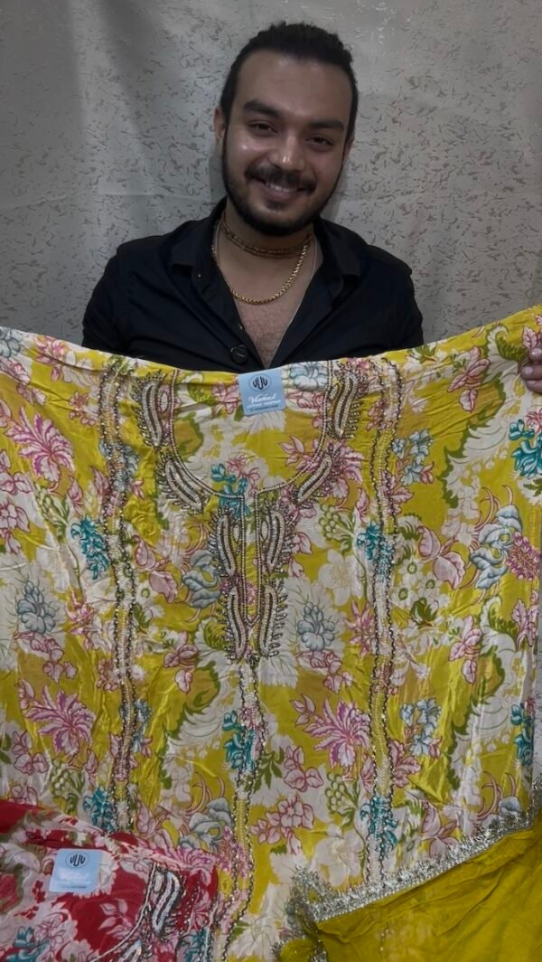 Floral Partywear Suit